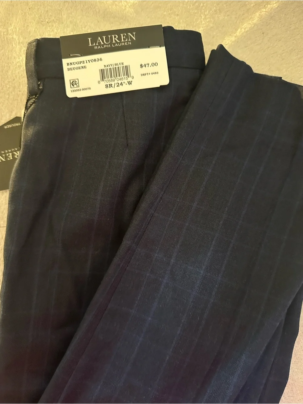 Ralph Lauren tailored navy
